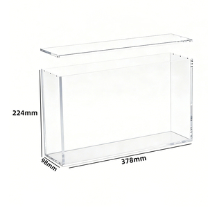 Boîte d'Affichage en Acrylique pour Cartes <span class=keywords><strong>de</strong></span> Jeu TCG ETB SPC UPC Moltres UPC, Boîte <span class=keywords><strong>de</strong></span> Rangement 151 Boosters avec Couvercle Magnétique - Product Image 2