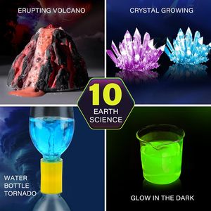 105 + pcs khoa học Kit cho trẻ em gốc dự án giáo dục đồ chơi với Núi Lửa Phun Trào, tinh thể phát triển, hóa học thiết lập, khoa học đồ chơi - Product Image 6