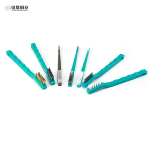 Brosse de nettoyage de pistolet 10 pièces/ensemble Ar15 M16 M4 Kit de nettoyage de brosses de pistolet Kit de brosse de pistolet de pulvérisation <span class=keywords><strong>Airs</strong></span> - Product Image 1