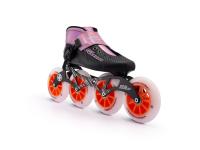 Patins à roulettes de course Warrun haut de gamme professionnels OEM à 4 roues, cadre en carbone 3 couches CNC, légers et confortables, roues en PU