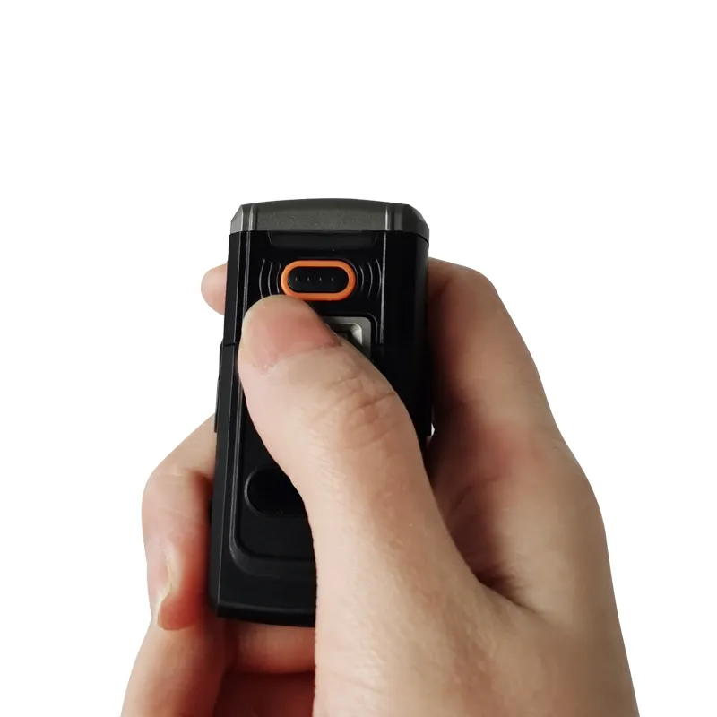 Urovo SR5600 Portable Wireless Scanner USB BT Smart Finger Wearable Fast Scanner 1D 2D Ring Laser Barcode Scanner