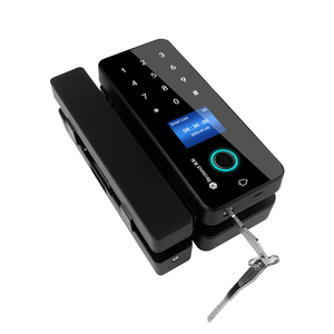 สมาร์ทล็อกลายนิ้วมือดิจิทัลไบโอเมตริกซ์ ZDL21208เหมือนจริงพร้อมแอป Tuya และการ์ดหน่วยความจำสำหรับประตูสำนักงานอาคารกระจก - Product Image 2