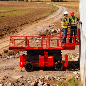 รถยกกรรไกรตีนตะขาบยกไฮดรอลิค12ม. แพลตฟอร์มการทำงานขับเคลื่อนด้วยตนเอง - Product Image 5