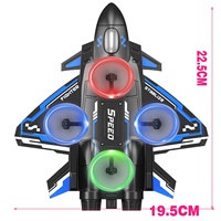 Avions télécommandés KK Rc, 2.4G, 360 °, vitesse à 3 vitesses, jouets en mousse EPP, jouet volant d'atterrissage en un clic