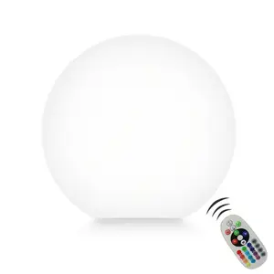 35 ס""מ נטענת LED כדור אור צבע שינוי גלובוס מנורת חיצוני גן RGB אור לבר חצר פטיו שביל אור לילה להירגע