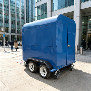 Ice Cream Cart Fully Equipped Horse <b>Box</b> Food Truck OEM Pizza Trailer Multi Functional Mobile Kitchen - Product Image 4