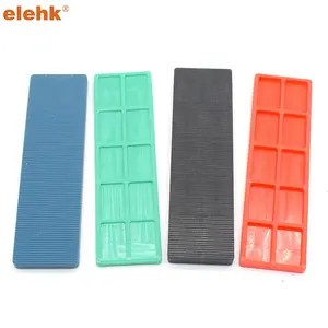 Elehk 100mm X 28mm Assorted Flat Window Glazing Glass Plastic Packers Spacers 1mm To 6mm Flat Packer