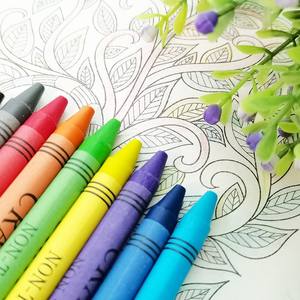 Vente en gros Ensemble <span class=keywords><strong>de</strong></span> crayons <span class=keywords><strong>de</strong></span> <span class=keywords><strong>cire</strong></span> 12 couleurs personnalisés pour enfants, soyeux et lavables - Product Image 4
