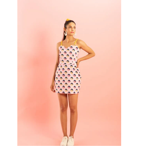 Robe Bumblebee mignonne pour femme, tenue décontractée d'été, robe courte tendance, costume amusant - Product Image 3