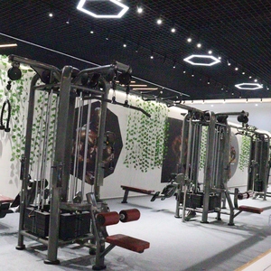 2025 thiết kế mới Thiết bị tập thể dục thương mại tất cả trong một cáp chéo đa chức năng rừng 8 trạm máy - Product Image 1
