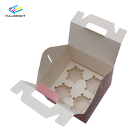 Boîte à gâteaux élégante rose carton transparent poignée de boîte à gâteaux en papier de qualité alimentaire Logo personnalisé pour l'emballage de gâteaux d'anniversaire Coffrets cadeaux sushis