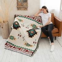Couverture d'extérieur imprimée de luxe en laine d'alpaga, mérinos, cachemire, lainage de bébé, lainage de mouton, tricotée sur mesure, pour lit et autres usages