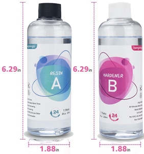 8OZ/16OZ/32OZ Epoxy <strong>Resin</strong> <strong>Kit</strong>, Crystal Clear Epoxy <strong>Resin</strong> for <strong>Art</strong>, Wood, Jewelry, Epoxy Crystal <strong>Resin</strong> <strong>Starter</strong> - Product Image 3
