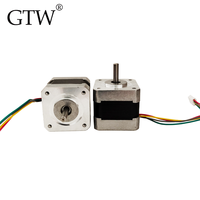 Kit CNC 4 axes 2 phases GTW avec moteur pas à pas hybride Nema17 0,04 Nm, contrôleur de moteur pas à pas 48 V CC 3 A RU2422