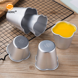 Molde de Aluminio para Cupcakes, Huevos, Tartas de Chocolate, <span class=keywords><strong>Mini</strong></span> Moldes para Hornear Gelatina, Moldes Individuales para Pudín - Product Image 5