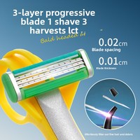 Tondeuse/tondeuse à barbe rapide pour hommes, outil de coupe rapide pour cheveux et corps, best-seller transfrontalier