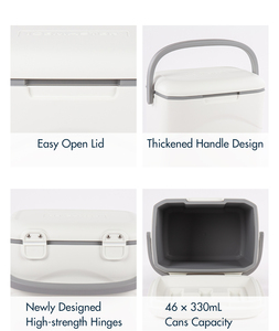 29L Capacity PU Foam Insulated Cooler <b>Box</b>, Leak-Proof Design for Camping - Product Image 4