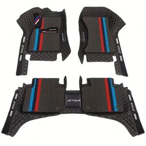 พรมปูพื้นรถยนต์หนังหรูหราแบบสั่งทำพิเศษ ออกแบบสำหรับ Toyota Honda BMW Ford Tesla Volkswagen Range Rover Passat Tiguan Elantra - Product Image 1