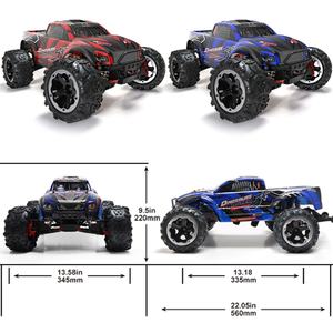 REMO Hobby SJY-8037 Coche RC Eléctrico 4WD 2.4GHZ Escala 1/8 Todoterreno Brushless Monster Truck. Edición Definitiva. - Product Image 6