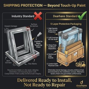Grande fenêtre à ouverture supérieure <span class=keywords><strong>en</strong></span> aluminium sur mesure, résistante aux ouragans, double vitrage Energy Star pour magasin de <span class=keywords><strong>d</strong></span>étail <span class=keywords><strong>en</strong></span> bord de mer - Product Image 6