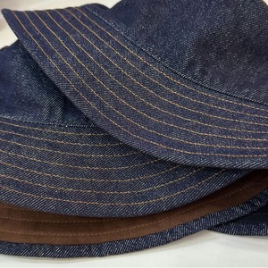 Sombrero de Pescador Estilo Japonés, Liso, de Mezclilla, Unisex, Casual, Protección Solar, Primavera Verano, Tela de Algodón - Product Image 3