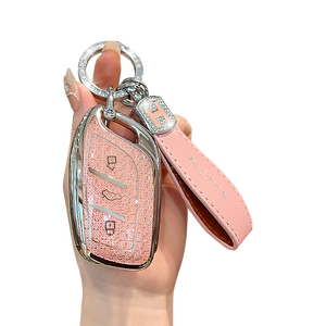 เคสกุญแจรถยนต์ TPU นุ่มแบบพรีเมียม สำหรับ ROEWE RX5 350 360 W5 EI5 EI6 RX3 RX8 <span class=keywords><strong>ZS</strong></span> <span class=keywords><strong>MG</strong></span> 6 พร้อมพวงกุญแจและอุปกรณ์เสริม - Product Image 1