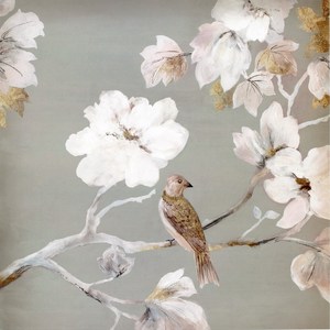 Arte <span class=keywords><strong>de</strong></span> Pared en Lienzo con Estampado Floral en Tono Neutro, Pinturas Botánicas Elegantes para Decoración Minimalista del Hogar - Product Image 4