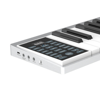 Дешевая клавиатура midi 61 ключ цифровое пианино 61 клавиша цифровая клавиатура пианино