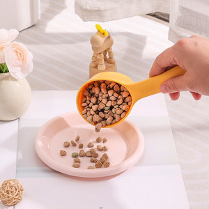 Bol de nourriture pour animaux de compagnie Youcheng, en plastique, couleur bonbon, pour chat et chien, bol simple pour animaux de compagnie - Product Image 2