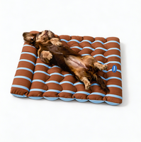 Colchoneta Reversible Impermeable para Mascotas, Lavable, de Doble Capa con Relleno de Seda y Algodón, Cama Acolchada, Cojín Ortopédico para Gatos, Colchoneta para Perros