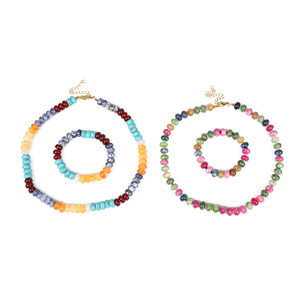 Versatile in Europe and America 6*<strong>11mm</strong> Natural Stone Beaded <strong>Bracelet</strong> Colorful Seed <strong>Beads</strong> Stretch <strong>Bracelet</strong> Factory Wholesale - Product Image 4