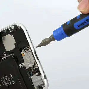Screwdriver Factory Double-end Bit Flat Pentalobe Phillips Tri Wing Pocket Pen Type Magnetic Screwdriver For IPhone