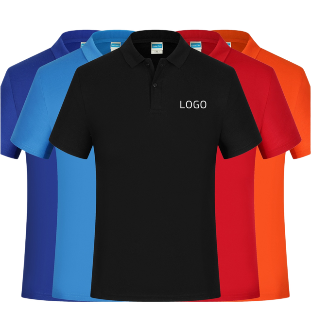 Sublimation Blank Polo Shirts for Men Custom Bulk Embroidery Logo Golf Shirt Dry Fit Work Clothes Unisex Women
