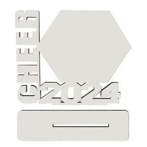 Marco de Fotos Personalizable de Madera MDF para Sublimación, Marco de Fotos de Madera MDF en Blanco para Regalos de Graduación - Product Image 3