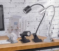 Klip Lampu Baca Fleksibel Dapat Disesuaikan, Lampu Baca Depan Tempat Tidur Tangki Ikan Portabel Lampu Sorot Meja Lampu Tidur
