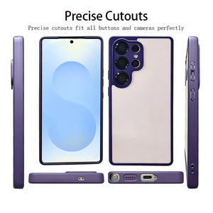 Funda Protectora para Teléfono Samsung Serie S26 <span class=keywords><strong>Ultra</strong></span> S25 A57 A37 A17 A07, Resistente a Arañazos, Acrílico Transparente + TPU, Superventas - Product Image 4