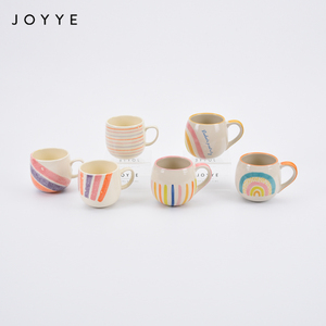 Joyye-tazas de cerámica esmaltadas, <span class=keywords><strong>Taza</strong></span> de cerámica brillante hecha a mano, 400Cc - Product Image 1