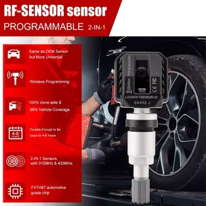 출시 X431 LTR-05 센서 TPMS 센서 315/433MHz <span class=keywords><strong>2</strong></span> in 1 자동차 타이어 수리 도구 RF 센서 CRT5011E I-TPMS Tpsms 프로그래밍 도구 - Product Image 2