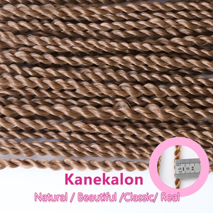En torsadée sénégalaise synthétique au <span class=keywords><strong>Crochet</strong></span>, torsadée 14 18 22 pouces, coiffure fine Mini Mambo, 20 pièces - Product Image 2