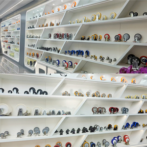 2,5 Zoll schwarz PVC Light Duty Gold Diamond kleines Doppel kugellager mit Platte Lenk rollen Möbel Sofa Schrank - Product Image 5