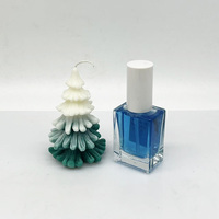 Flacon de parfum en verre à base carrée épaisse avec bouchon doré, flacon pulvérisateur de parfum rectangulaire vide, couleur et logo personnalisés