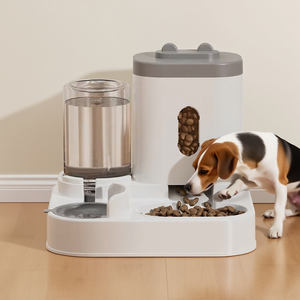 Yerçekimi otomatik köpek kedi maması besleyici ve kapalı küçük orta kediler köpekler için su sebili <span class=keywords><strong>Pet</strong></span> kendini besleyici - Product Image 1