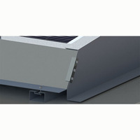 Support solaire en aluminium 9sunsolar pour toit plat, système de montage de panneaux solaires