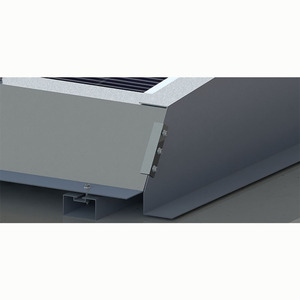 Système photovoltaïque intégré au bâtiment (BIPV), panneaux solaires imperméables intégrés au toit, remplacement des toitures traditionnelles - Product Image 5