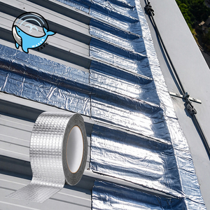 <span class=keywords><strong>Bande</strong></span> adhésive en aluminium butyle ANTI pour l'étanchéité des toits, <span class=keywords><strong>bande</strong></span> d'étanchéité imperméable pour gouttières et toitures métalliques - Product Image 1