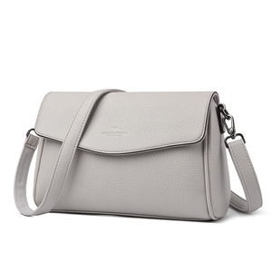 Fashion New Designer Crossbody <b>Bags</b> High Quality PU <b>Leather</b> Shoulder Messenger <b>Bag</b> Casual Totes Luxury Women Handbags and Purses - Product Image 1