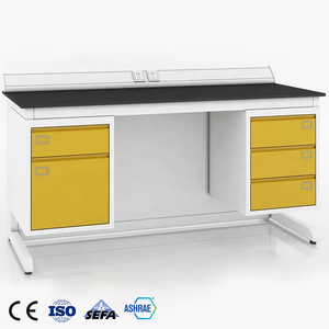 SEFA 8M Chứng Nhận Treo Nội Các Phòng Thí Nghiệm Bảng Phòng Thí Nghiệm Đồ Nội Thất Kim Loại Làm Việc Băng Ghế Dự Bị Thép Không Gỉ - Product Image 1