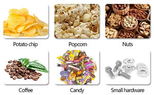 Bon marché Machine d'emballage manuelle verticale de sachets d'aliments feuilletés chips de banane machine d'emballage de petits grammes de collations aliments - Product Image 6