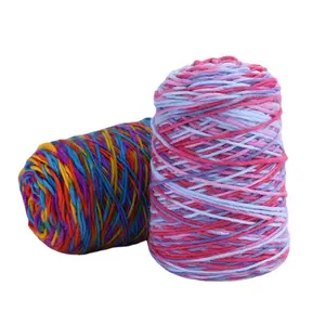 Цветная разноцветная пряжа для ручного вязания, пряжа для покупателей, 100% акриловая дружественная холодная пряжа