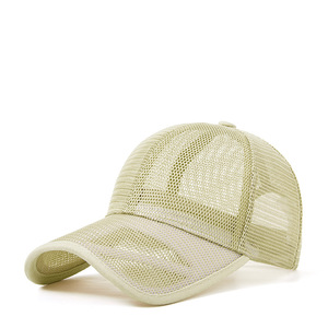 <span class=keywords><strong>Gorra</strong></span> de Béisbol Personalizada de Malla Completa para Primavera/Verano, Unisex, Transpirable, Impermeable, con Protección UV, Ajustable, con Visera Larga y Letras, para Hombre y Mujer - Product Image 4